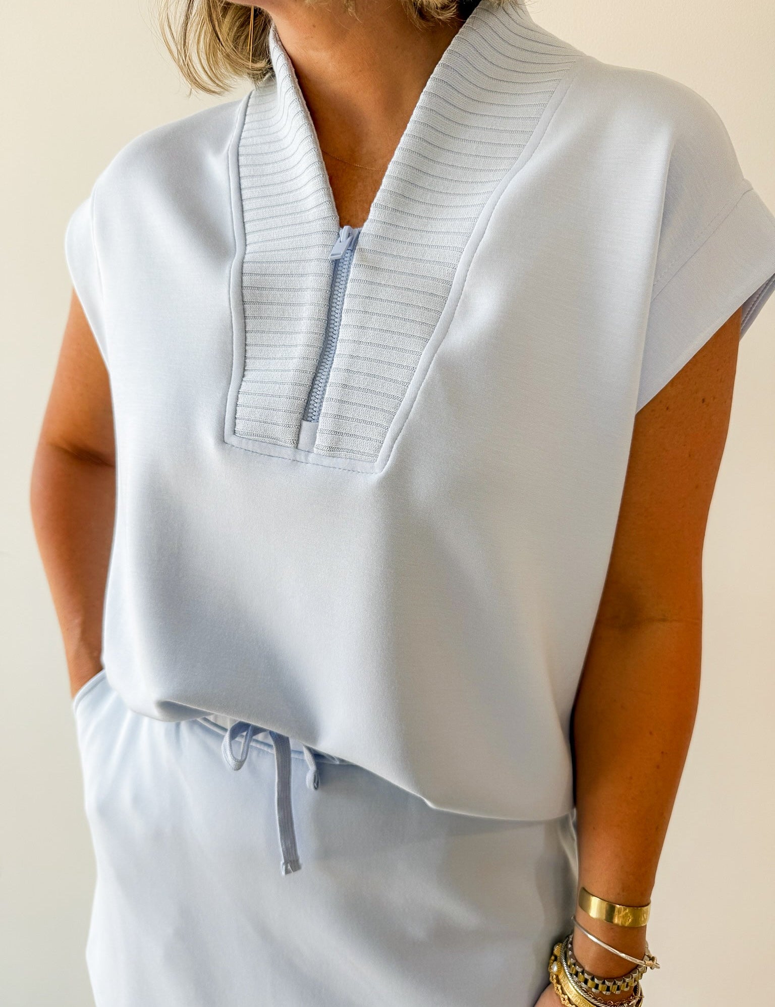 Modal Poly Spantop & Skort set