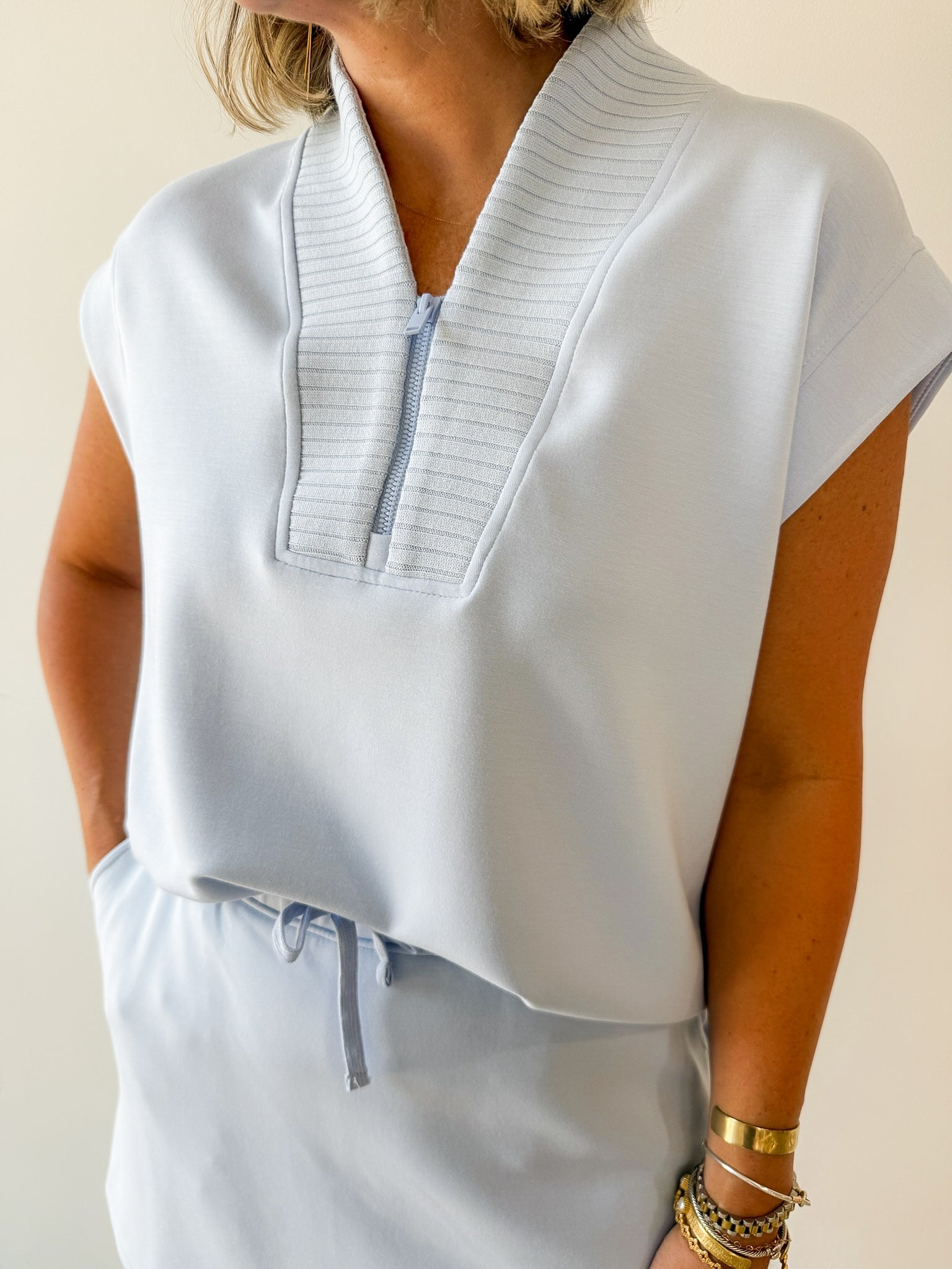 Modal Poly Spantop & Skort set
