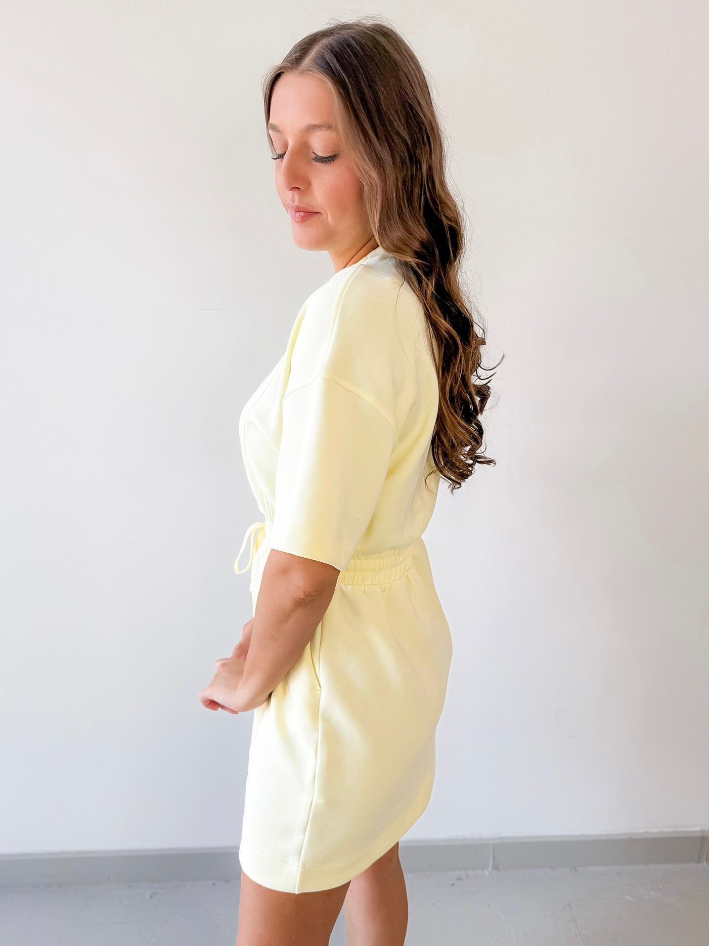 Modal Span Mini Dress