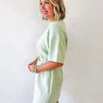 Modal Span Mini Dress