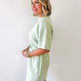 Modal Span Mini Dress