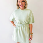 Modal Span Mini Dress