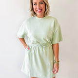 Modal Span Mini Dress