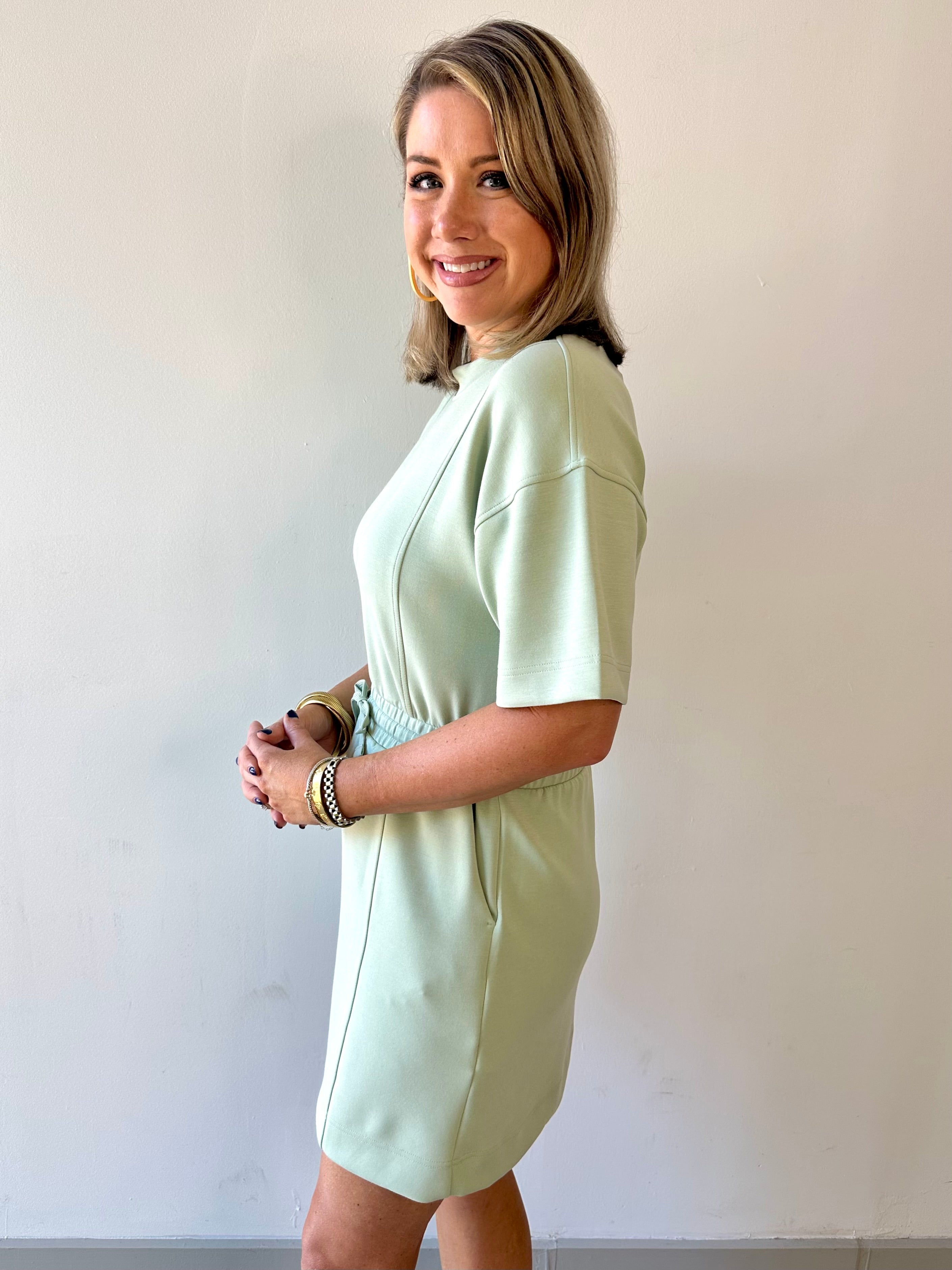 Modal Span Mini Dress