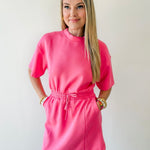 Modal Span Mini Dress
