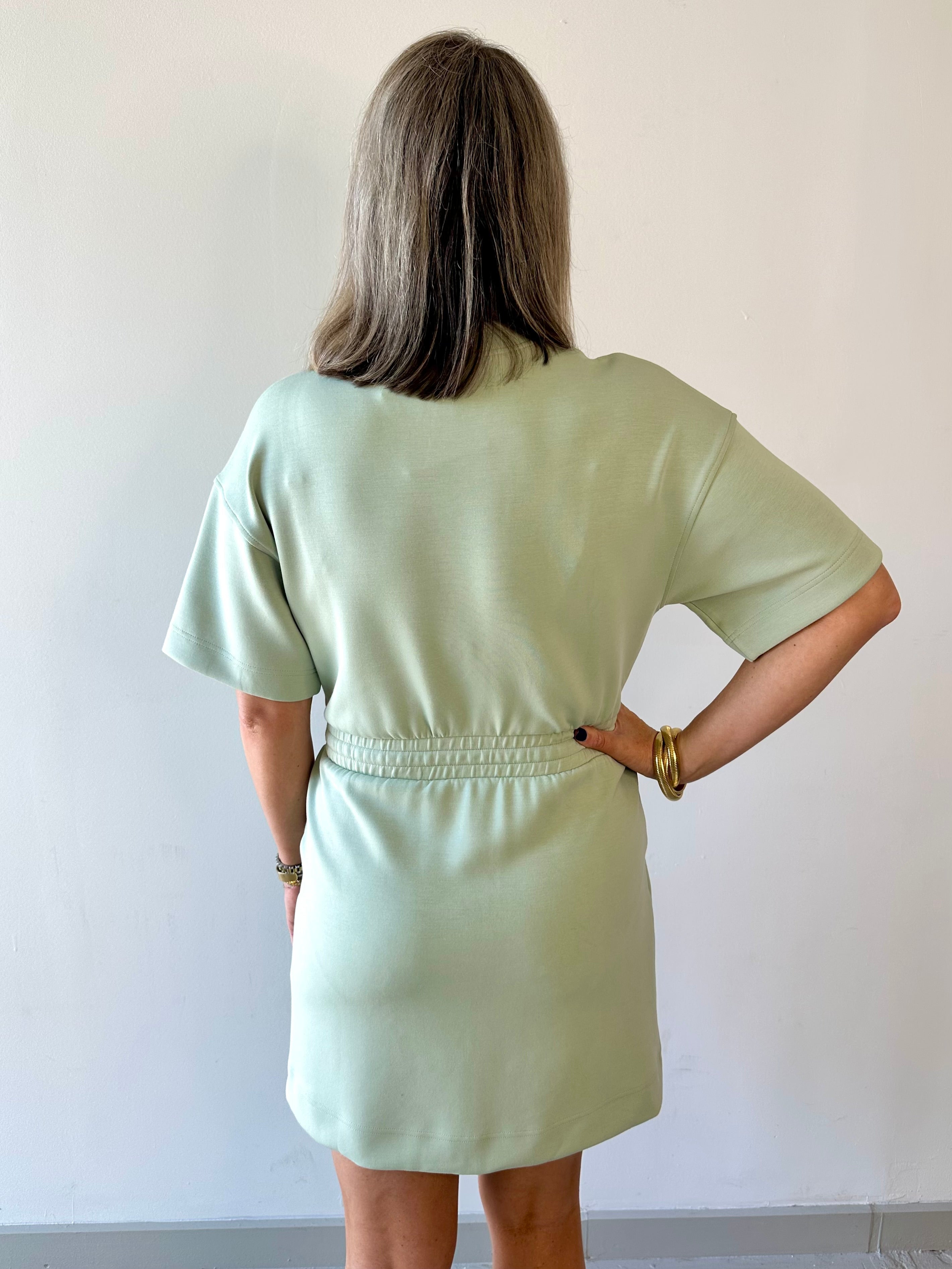 Modal Span Mini Dress