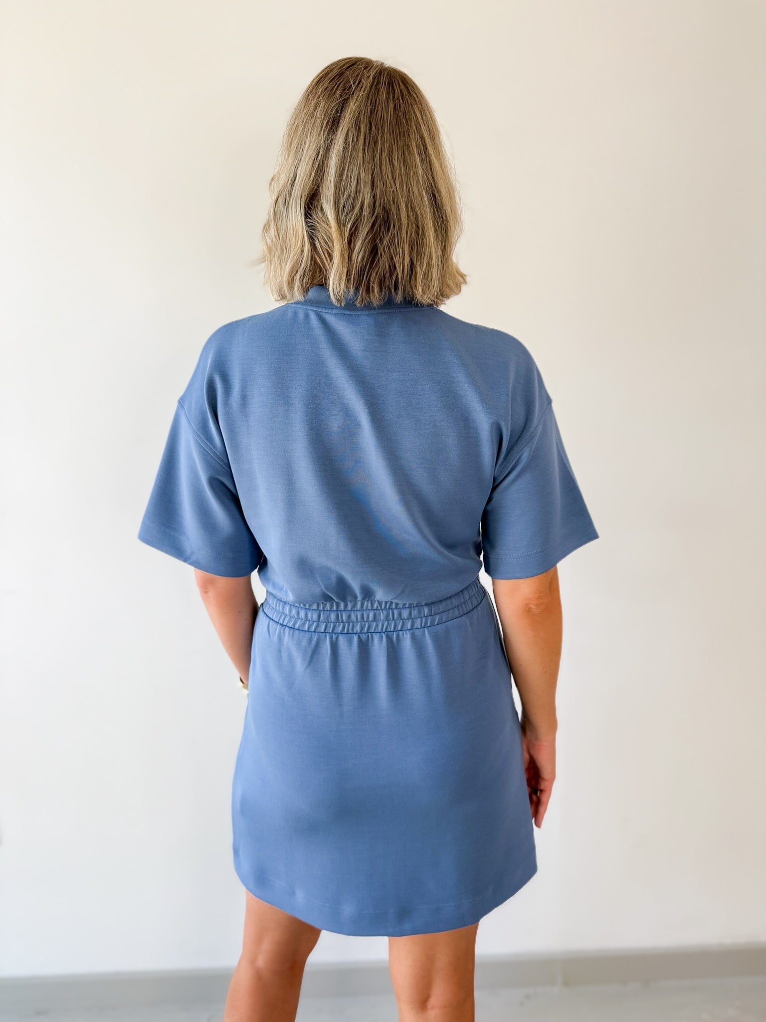 Modal Span Mini Dress