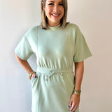 Modal Span Mini Dress