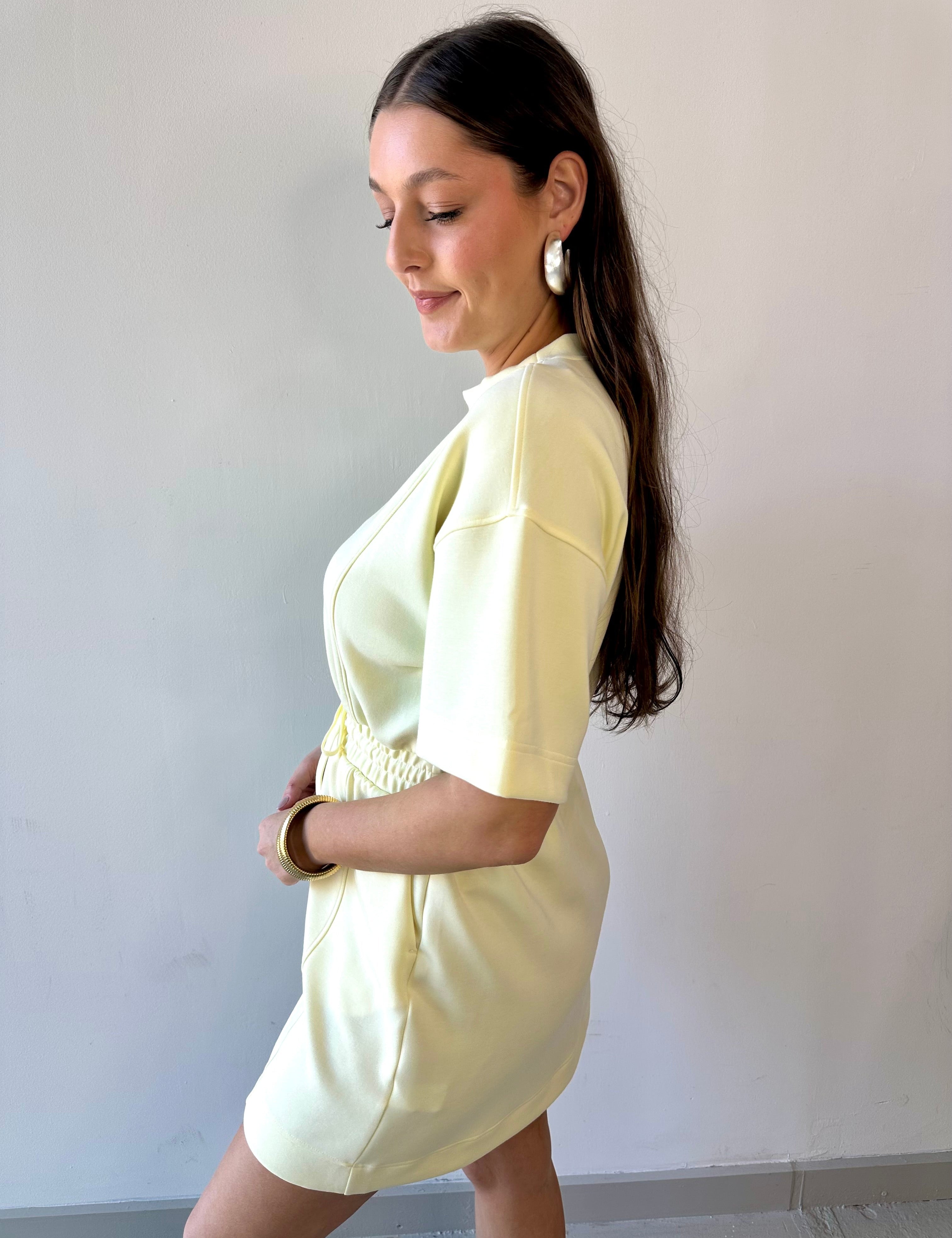 Modal Span Mini Dress