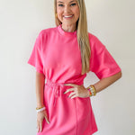 Modal Span Mini Dress