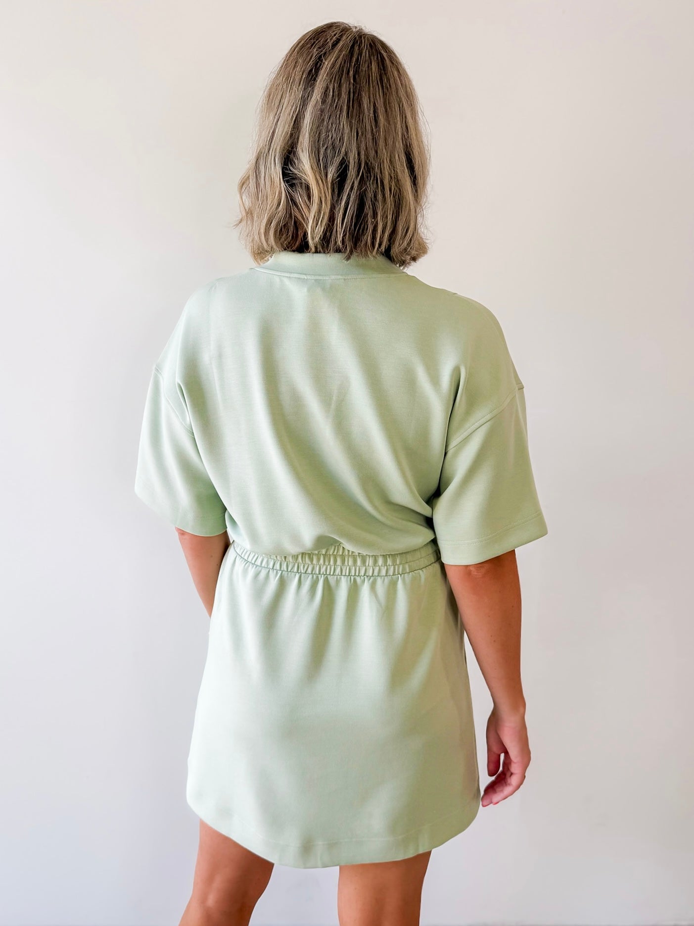 Modal Span Mini Dress