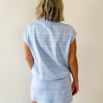 Modal Striped Top & Skort Set