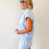 Modal Striped Top & Skort Set