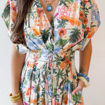 Monaco V Neck Dress