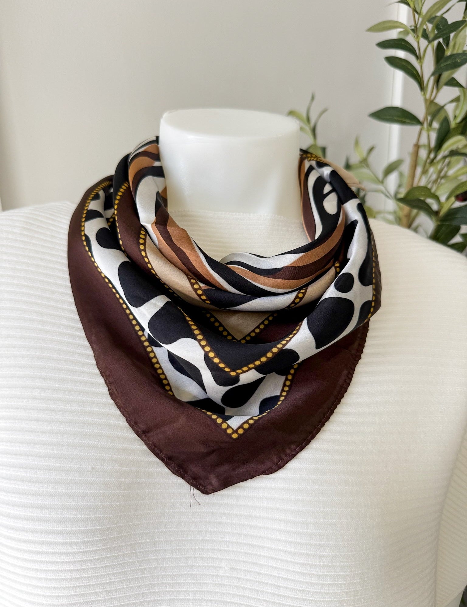 Multi Animal Print Scarf