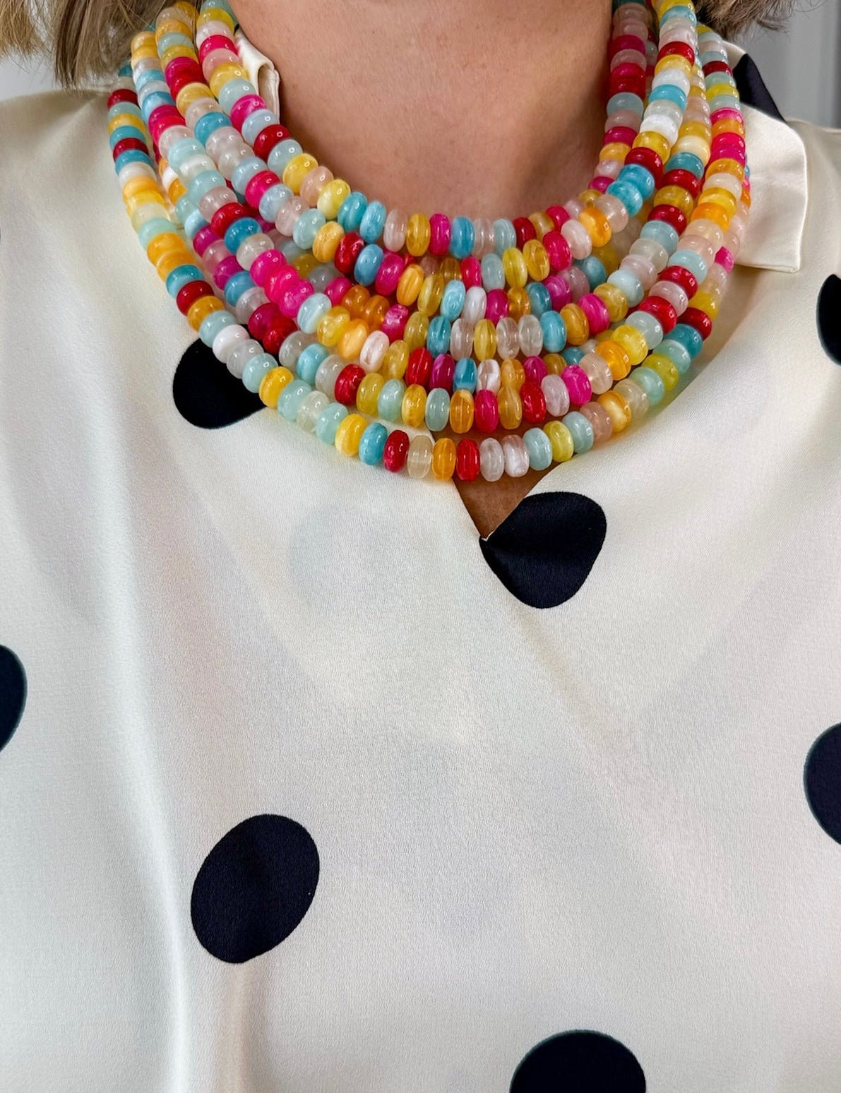 Multi Color Magnet Necklace