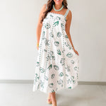 Nautical Empire Maxi Dress