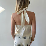 Nautical Halter Top & Shorts Set