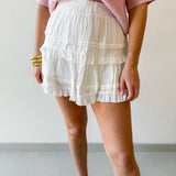 Nella Tiered Mini Skort