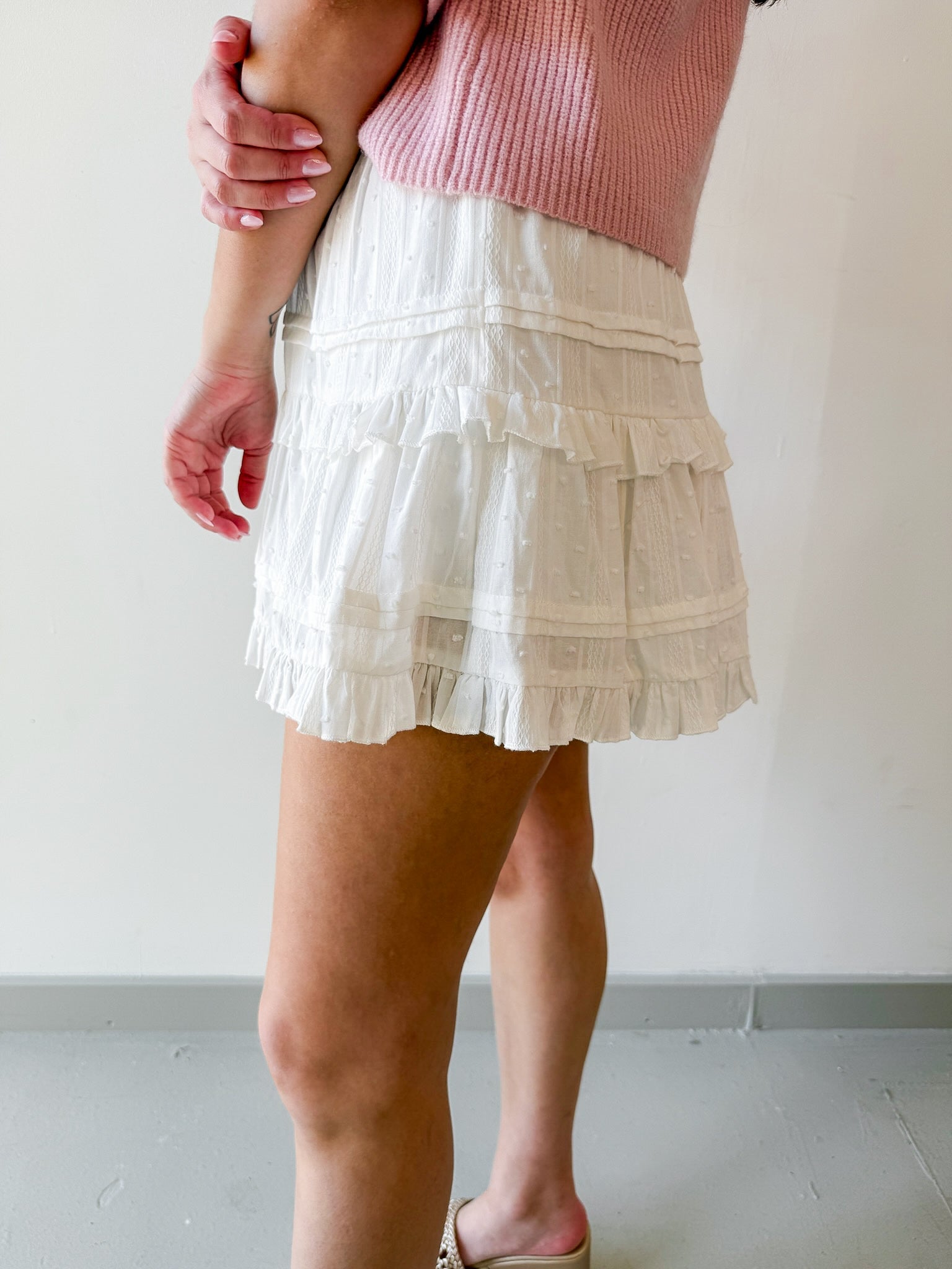 Nella Tiered Mini Skort