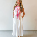 Nora Contrast Detail Maxi Dress