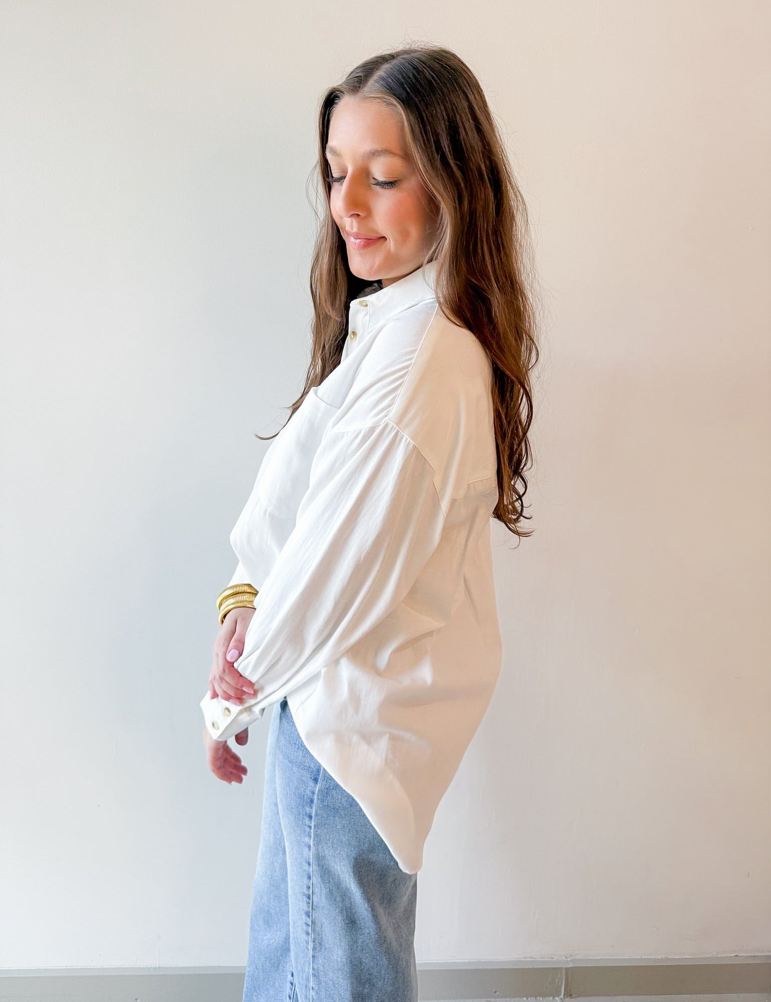 Off - duty Boyfriend Shirt
