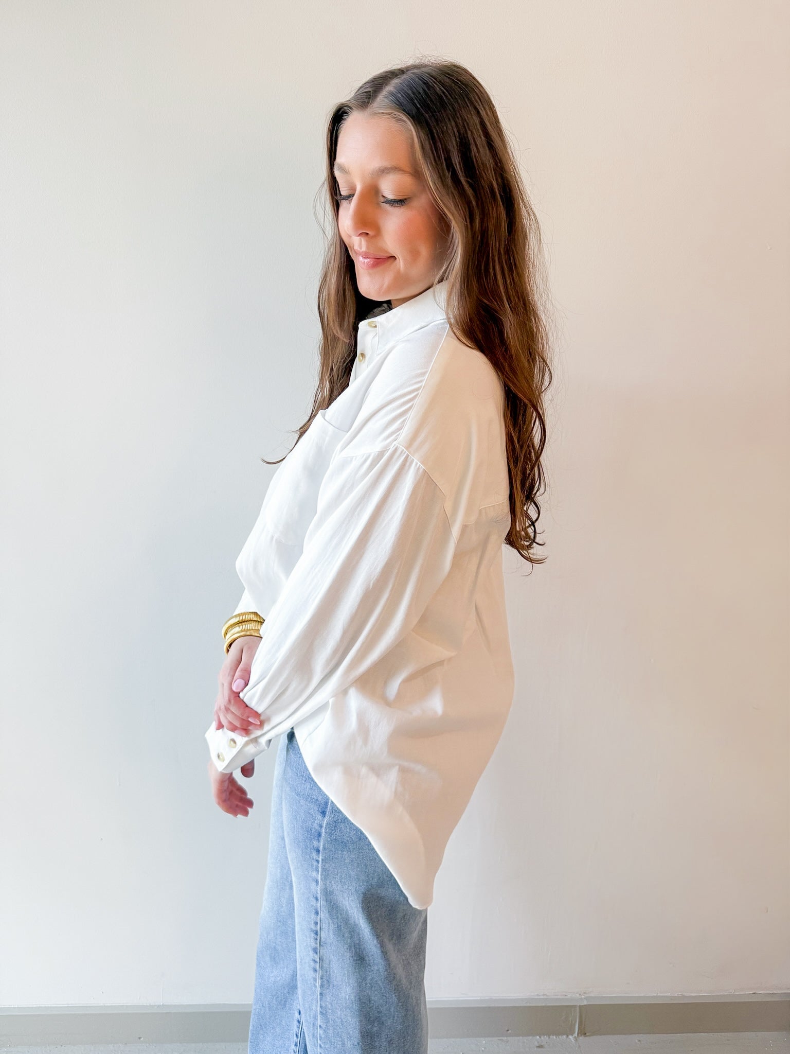 Off - duty Boyfriend Shirt