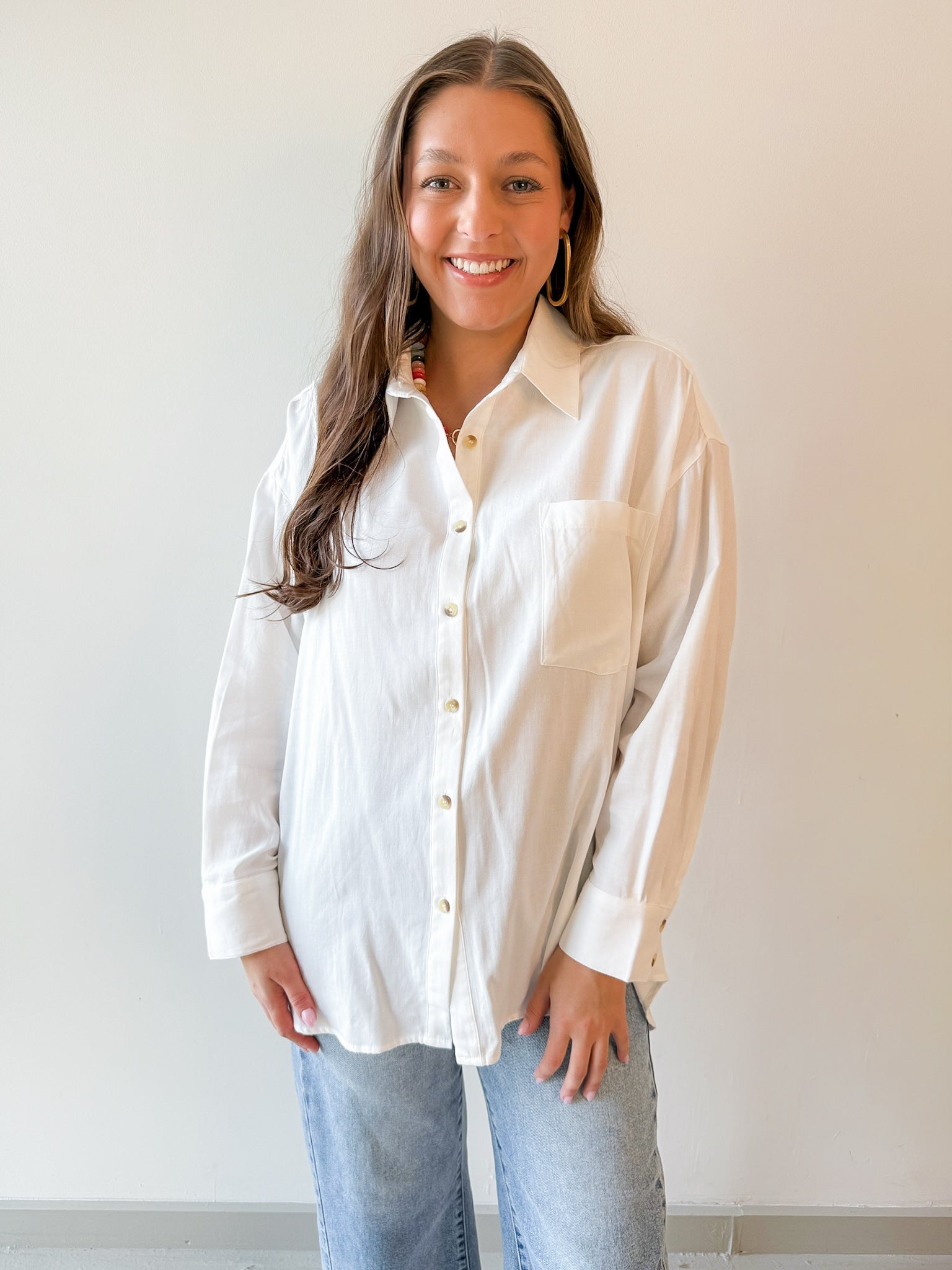 Off - duty Boyfriend Shirt