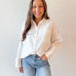 Off - duty Boyfriend Shirt