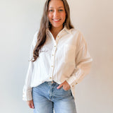 Off - duty Boyfriend Shirt