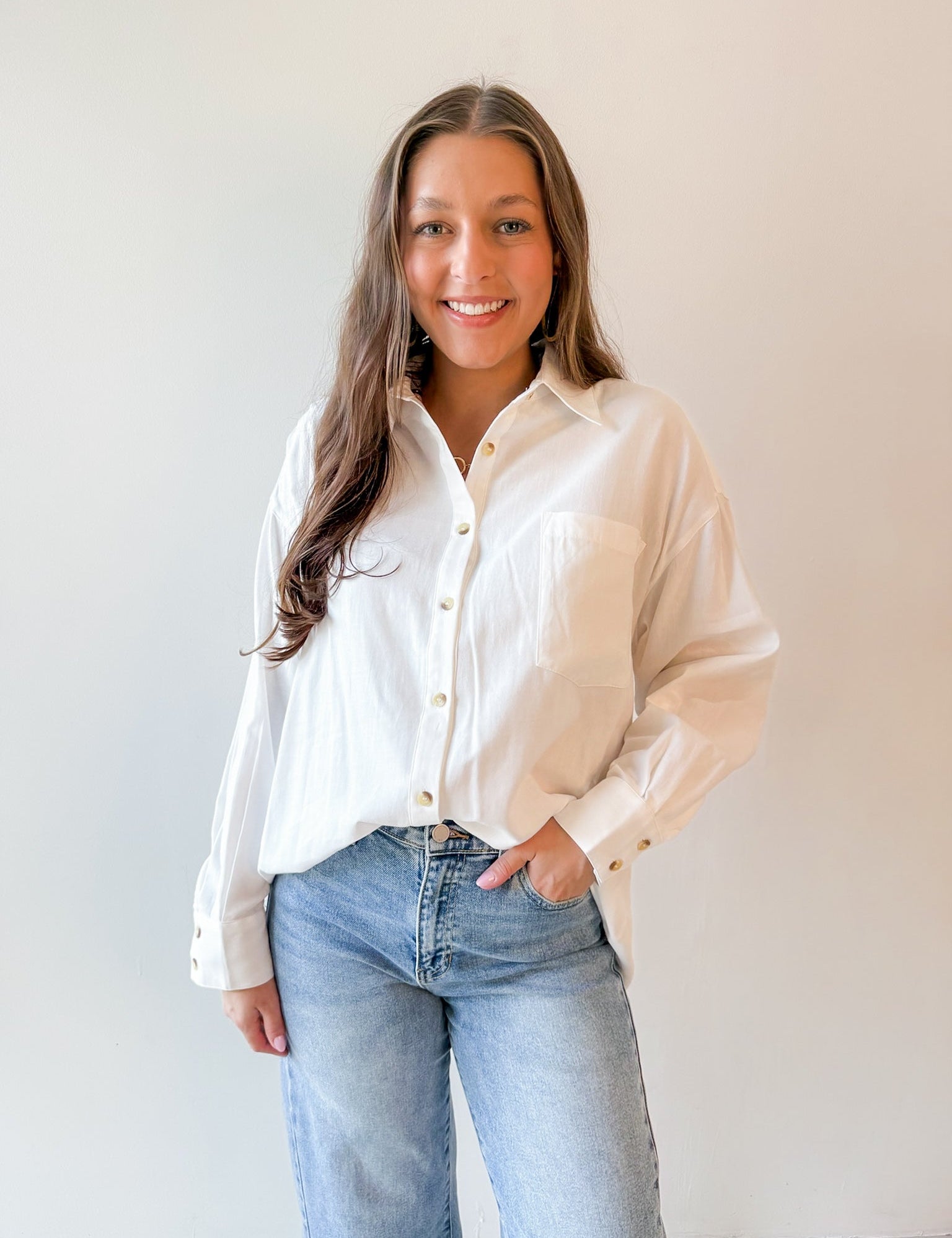 Off - duty Boyfriend Shirt