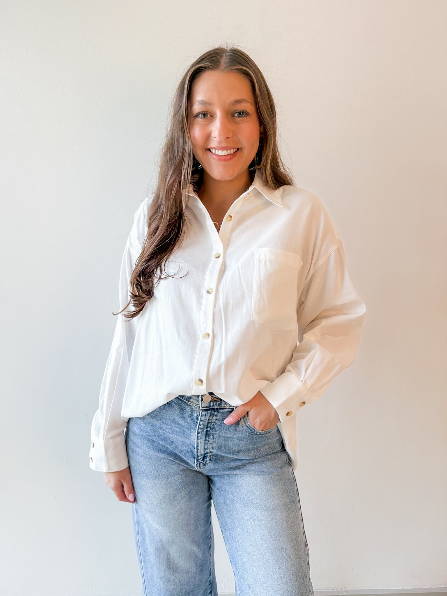 Off - duty Boyfriend Shirt