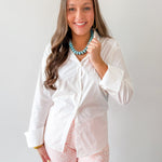 Open Back Button Up Top