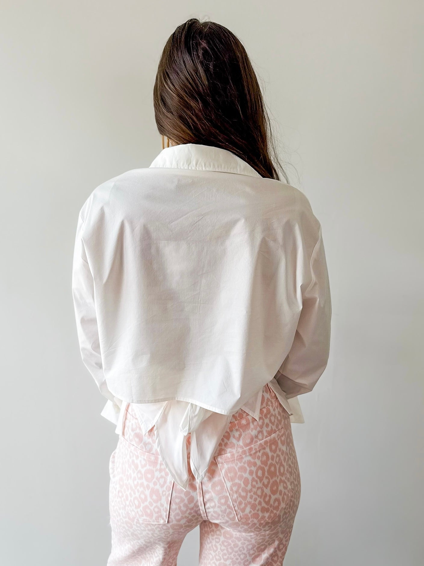 Open Back Button Up Top