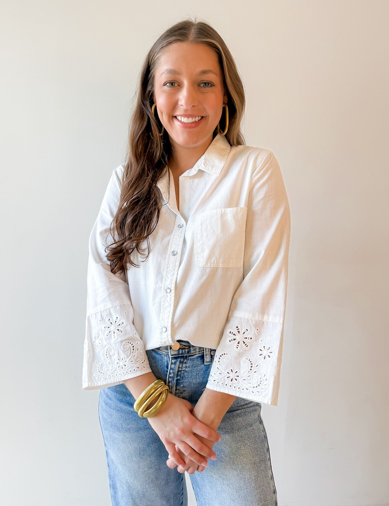 Optic White Elevated Shirt