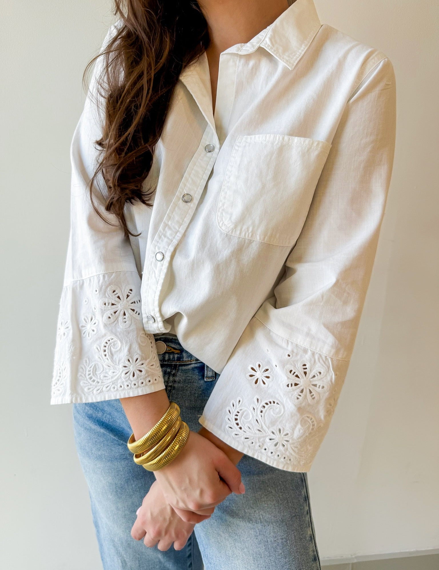 Optic White Elevated Shirt