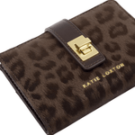 Orin Twist Lock Wallet - Leopard