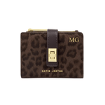 Orin Twist Lock Wallet - Leopard