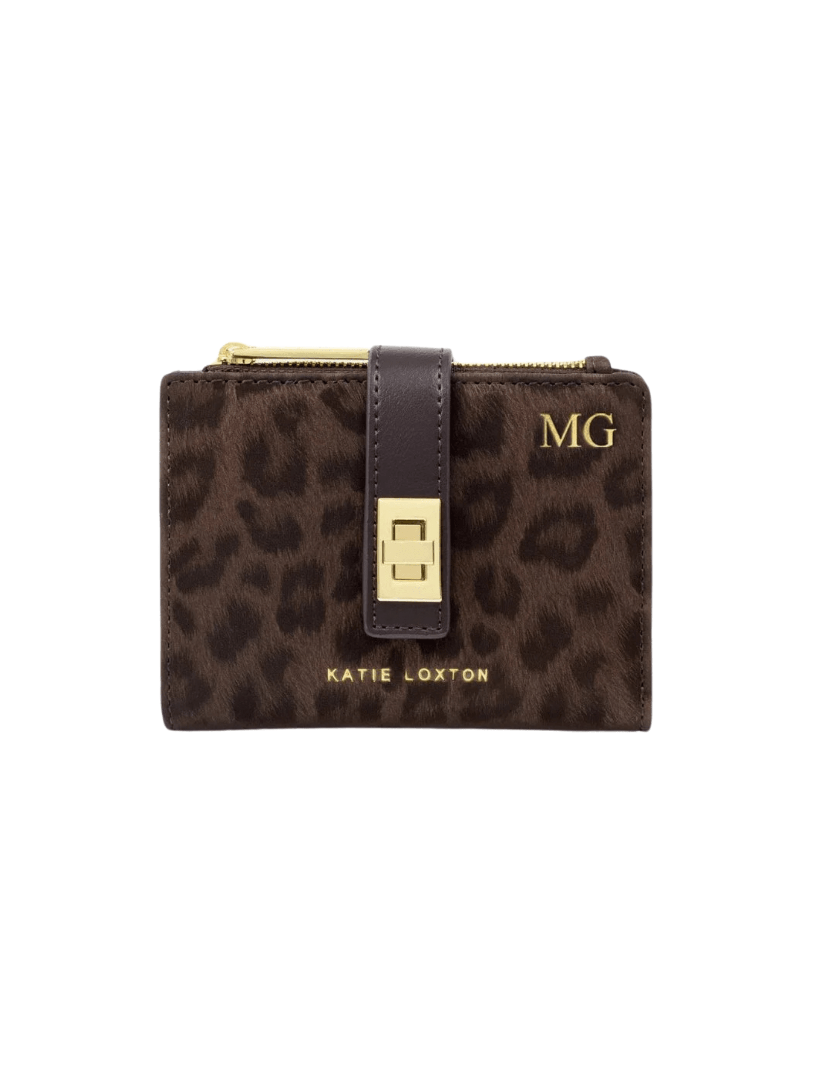 Orin Twist Lock Wallet - Leopard