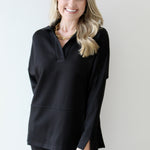 P. Cill Butter Collared Top