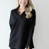 P. Cill Butter Collared Top