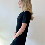 P. Cill Butter Modal Dress - Black