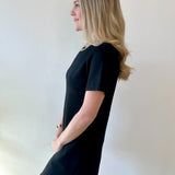 P. Cill Butter Modal Dress - Black