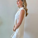 P. Cill Butter Modal Tennis Dress - Ivory