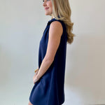 P. Cill Butter Modal Tennis Dress - Navy