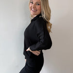 P. Cill Butter Quarter Zip Top