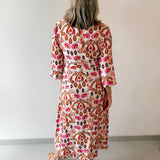 Paisley Print Maxi Dress