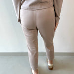 P.Cill Butter Ankle Length Pant - Taupe