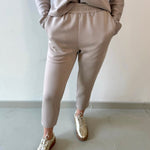 P.Cill Butter Ankle Length Pant - Taupe