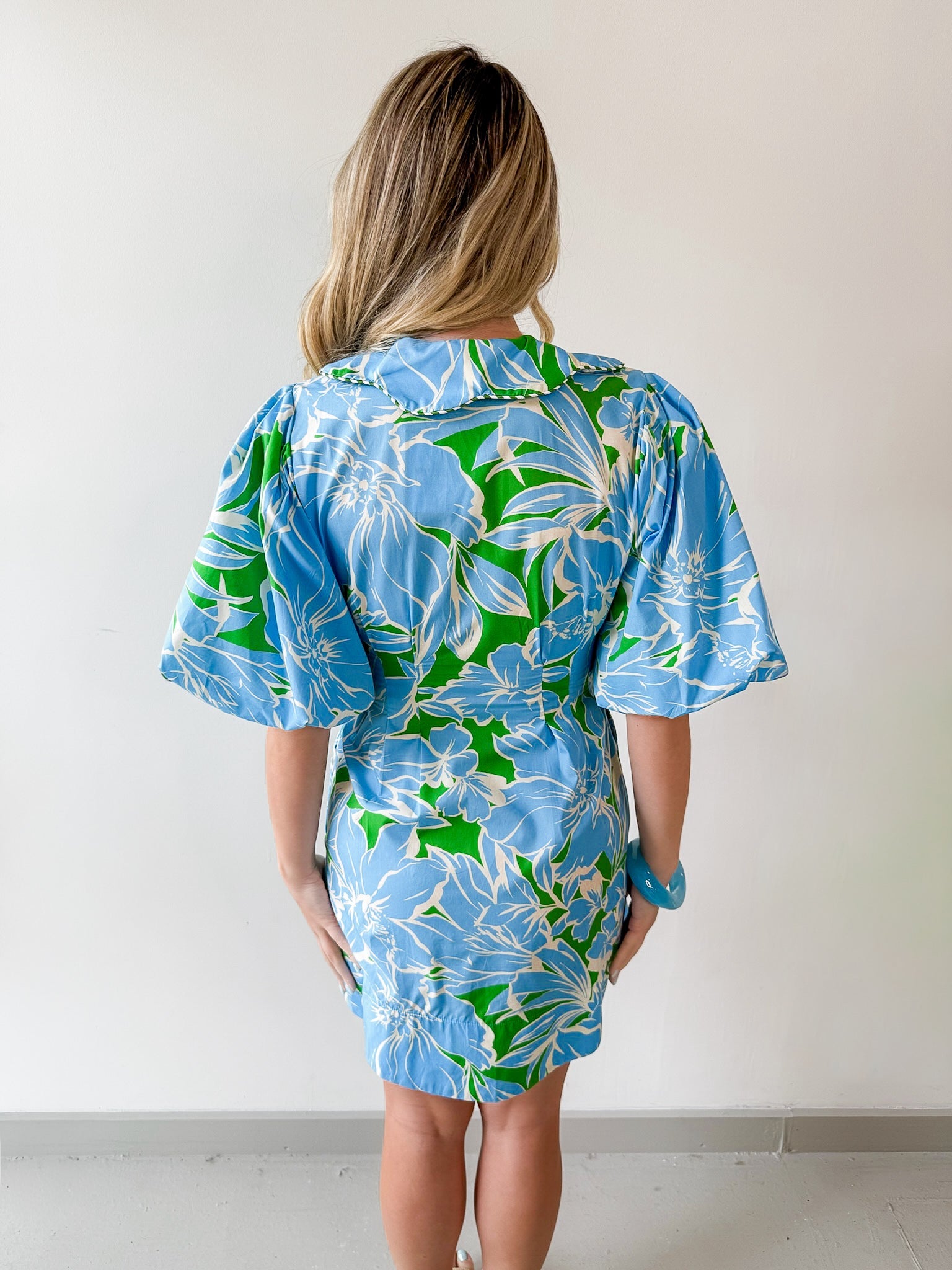 Perry Green Mini Dress
